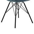 Chaise scandinave Kick Jens - Bleu