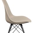 Chaise scandinave Kick Metal Luuk - Taupe