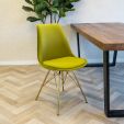 Chaise scandinave Kick - Vert