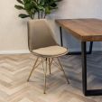 Chaise scandinave Kick - Taupe