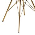 Chaise scandinave Kick - Ivoire