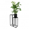 Étagère à plantes Kick ERIN Petit - Noir - Noir