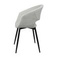 Chaise pour salle à manger Kick Dean - Blanc