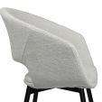 Chaise pour salle à manger Kick Dean - Blanc