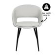 Chaise pour salle à manger Kick Dean - Blanc