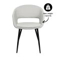 Chaise pour salle à manger Kick Dean - Blanc