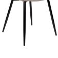 Chaise pour salle à manger Kick Dean - Gris