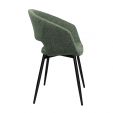 Chaise pour salle à manger Kick Dean - Vert