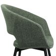 Chaise pour salle à manger Kick Dean - Vert