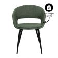 Chaise pour salle à manger Kick Dean - Vert