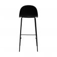 Tabouret de bar Kick Garden Ciro - Noir