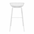 Tabouret de bar Kick Garden Rio - Blanc