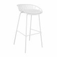 Tabouret de bar Kick Garden Rio - Blanc