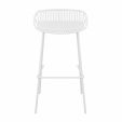 Tabouret de bar Kick Garden Rio - Blanc