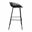 Tabouret de bar Kick Garden Rio - Noir