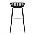 Tabouret de bar Kick Garden Rio - Noir