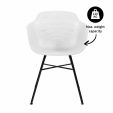 Chaise d’extérieur Kick Indy - Blanc