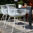 Chaise d’extérieur Kick Otis - Blanc