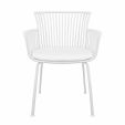Chaise d’extérieur Kick Otis - Blanc