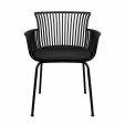 Chaise d’extérieur Kick Otis - Noir
