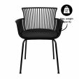 Chaise d’extérieur Kick Otis - Noir