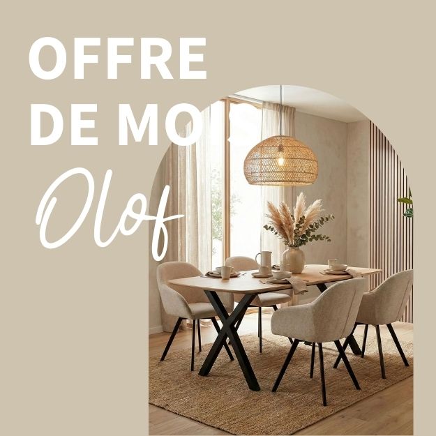 OFFRE DU MOIS : Olof