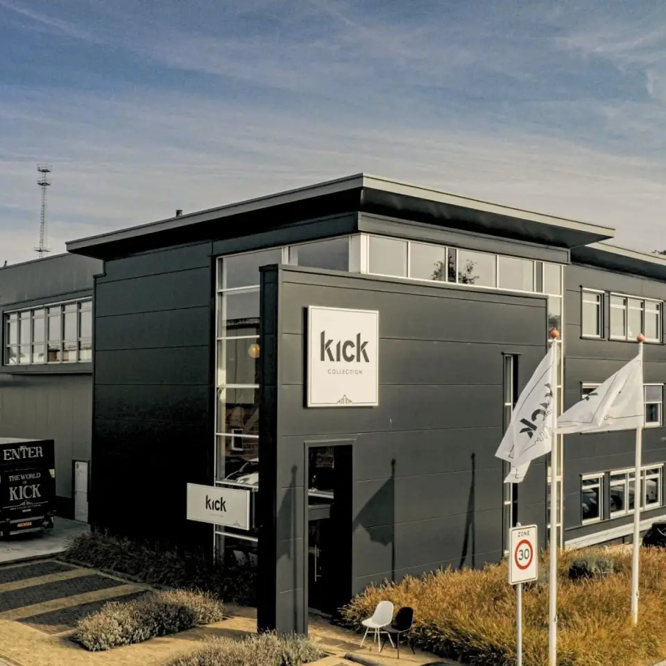 Le showroom Kick Collection à Lekkerkerk