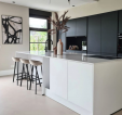 Tabouret de bar Kick Finn Bas - Champagne