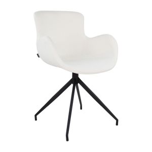 Chaise pivotante Kick Novi - Blanc