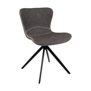 Chaise Poir Salle à Manger Kick Enzo - Gris