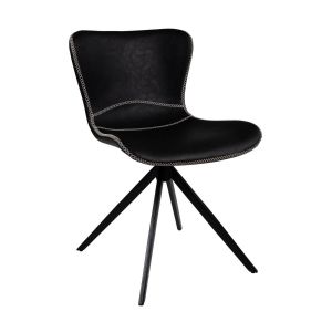Chaise Poir Salle à Manger Kick Enzo - Noir