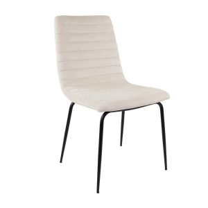 Chaise de salle à manger Kick Saar - Crème
