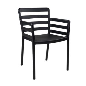 Chaise de jardin Kick Marc - Noir