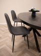 Chaise de salle à manger Kick Mees - Gris foncé