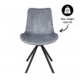 Chaise de salle à manger Kick Bodi - Gris