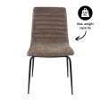Chaise de salle à manger Kick Saar - Taupe