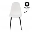 Chaise de salle à manger Kick Mees - Blanc