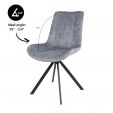 Chaise de salle à manger Kick Bodi - Gris