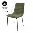 Chaise de salle à manger Kick Saar - Vert
