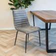 Chaise de salle à manger Kick Saar - Gris