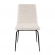 Chaise de salle à manger Kick Saar - Crème