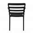 Chaise de jardin Kick Marc - Noir