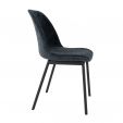 Chaise de salle à manger Kick Lana - Bleu