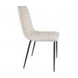 Chaise de salle à manger Kick Saar - Crème