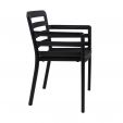 Chaise de jardin Kick Marc - Noir