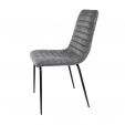 Chaise de salle à manger Kick Saar - Gris