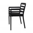 Chaise de jardin Kick Marc - Noir