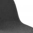 Chaise de salle à manger Kick Mees - Gris foncé
