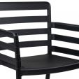 Chaise de jardin Kick Marc - Noir