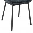 Chaise de salle à manger Kick Lana - Bleu